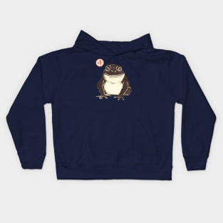 Japanese Frog Kids Hoodie